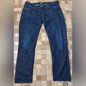 Lucky Brand Blue Straight Leg Jeans Timeless Style